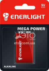 Батарейка Enerlight Mega Power Alkaline 9V (Крона)
