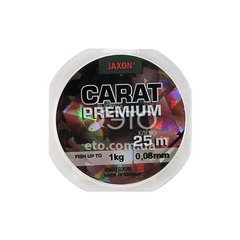 Волосінь Jaxon Carat Premium 0,08 mm 25 m