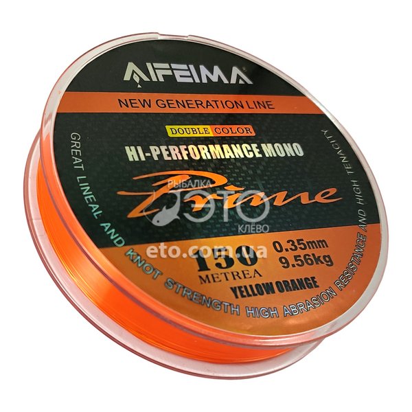 Жилка Feima Prime Fluo Orange 150м Ø 0.25мм/6.44кг код: X-3040-25
