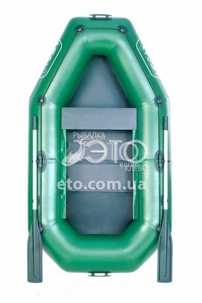 Лодка гребная MEGA M220, 34 см, Зеленый