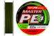 Шнур Select Master PE 100m 0,12мм 15lb (темно-зелений)