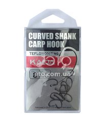 Гачки Kaida Curved Shank Carp Hook №8 (10 шт.)