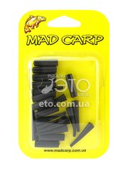 Гумка для монтажу Mad Carp (гумовий конус і циліндр по 10 шт)