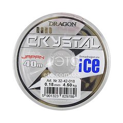 Волосінь Dragon Crystal Nano Ice 40m 0,18mm