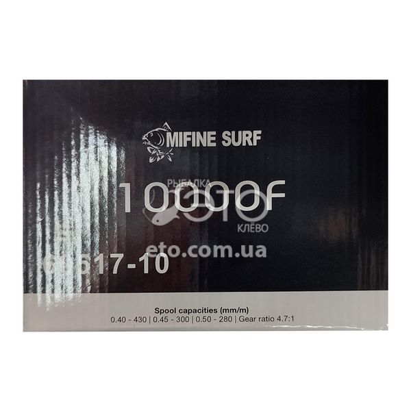 Катушка Mifine Surf 10000F (7+1 BB) код: 60517-10