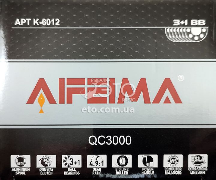 Котушка Feima QC 3000 (3+1 BB) код: K-6012-3