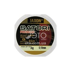 Волосінь Jaxon Satori Premium 0,10 mm 25 m
