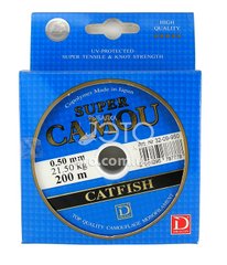 Волосінь Dragon Super Camou Catfish 0,50 mm 200 m, 21,50 кг
