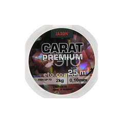 Волосінь Jaxon Carat Premium 0,10 mm 25 m