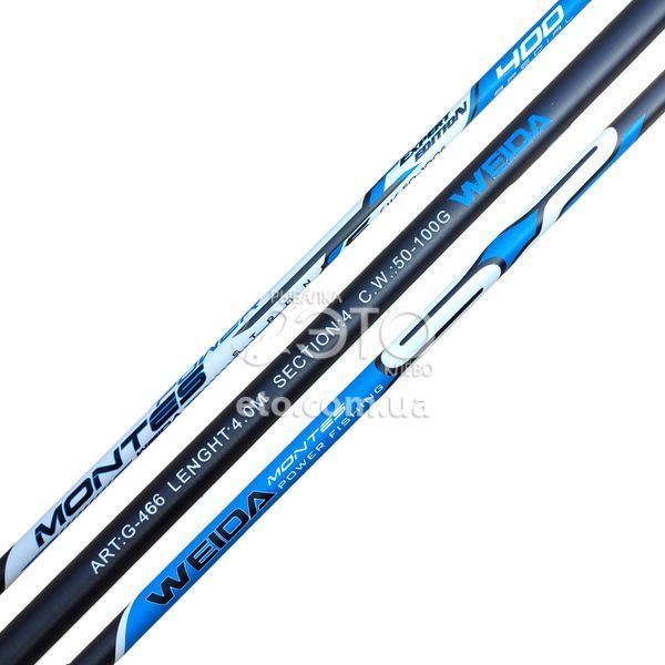 Маховое удилище Weida Montes Pole 4м (50-100г) код: G-466-400