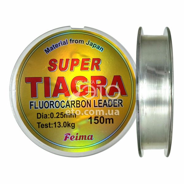Леска с Флюорокарбоновым покрытием Feima Super Tiagra 150 м 0,25мм 13,0кг