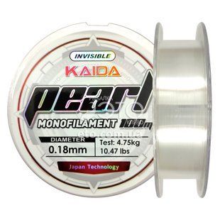 Леска Kaida Invisible Pearl 0,18 мм (100m)