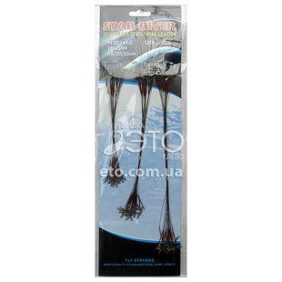 Набір повідків Star River №1 1х7 (14 кг) 15/20/25 см (60 шт)