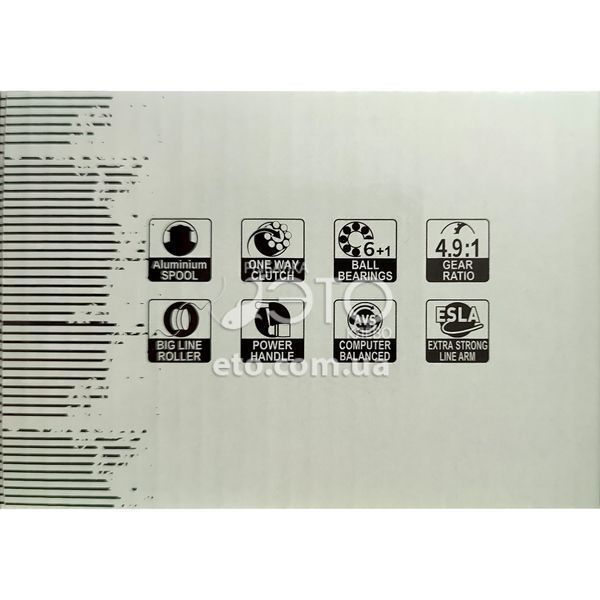 Катушка Sadey Manga 3000 (6+1 BB, 4.9:1)