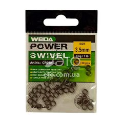 Кольца заводные Weida Power Swivel  (50 шт)