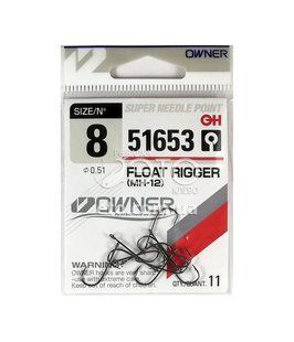 Крючки OWNER серия 51653 FLOAT RIGGER (MH-12)