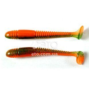 Виброхвост Lucky John Tioga 2,4" (61мм) Rotten Carrot (9шт) код: 140119-T56