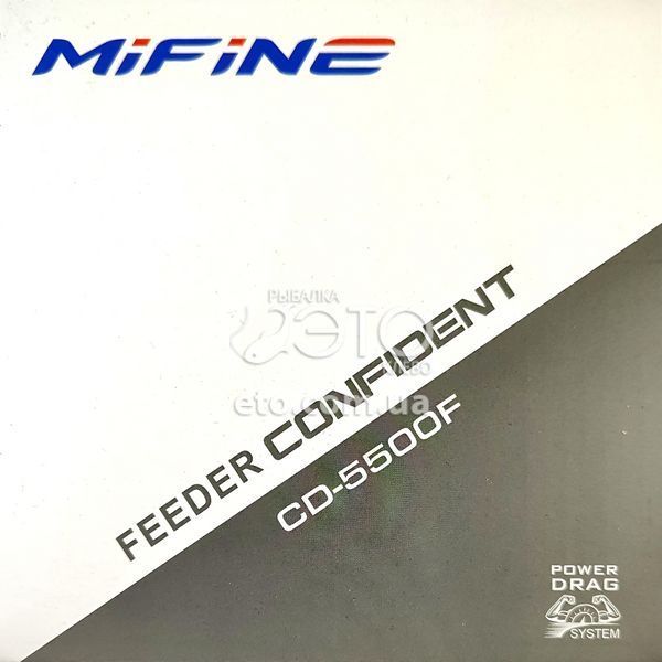 Катушка Mifine Feeder Confident CD-5500F (6+1bb, 4.6:1) код: 60401-55