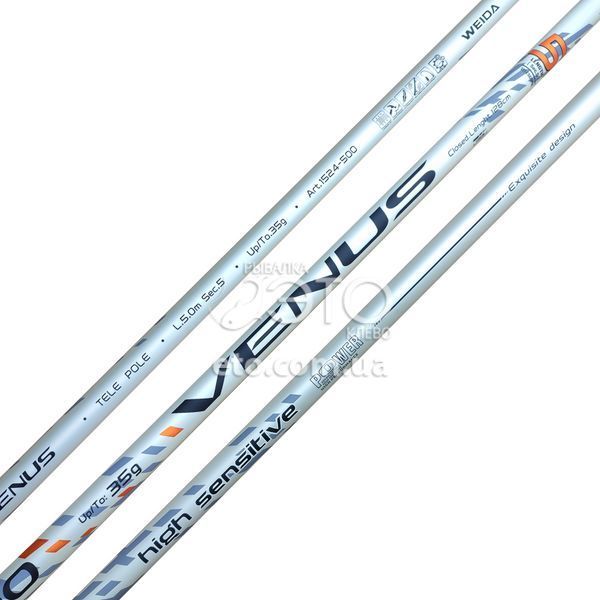 Махове вудилище Weida Venus Pole 5м (до 35г) код: 1524-500