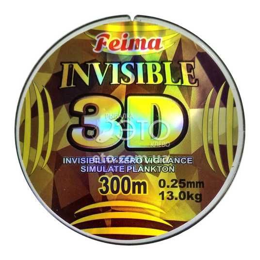 Купити Ліска (жилка) Feima Invisible 3D 300m 0.25мм код: X-5056