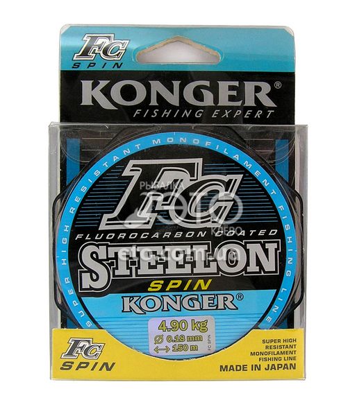 Волосінь Konger Steelon Fc-1 Spin 0,18 mm 150 m
