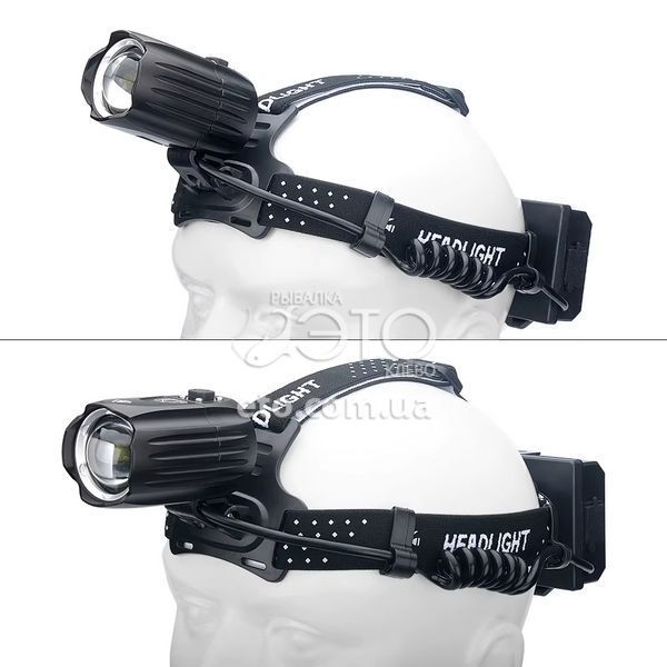 Фонарь налобный, 3x18650, Power Bank, ЗУ Type-C, zoom код: BL-T35-P160