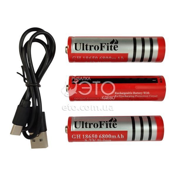 Налобный фонарь A13-3-P360, zoom, 3&times;18650, Type-C, Power Bank