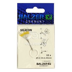 Стопора Balzer силиконові у розмірах 0,10-040мм (10 шт)