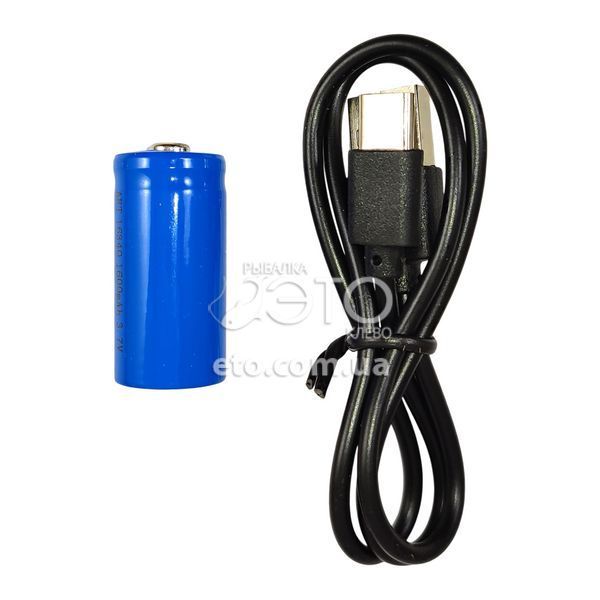 Фонарь налобный, 1x16340, ЗУ Type-C, магнит, zoom код: BL-5846-XPG