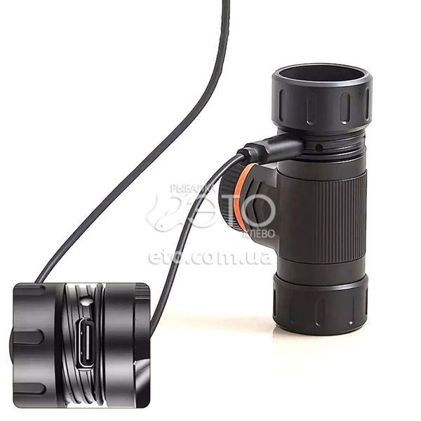 Фонарь налобный, 1x16340, ЗУ Type-C, магнит, zoom код: BL-5846-XPG