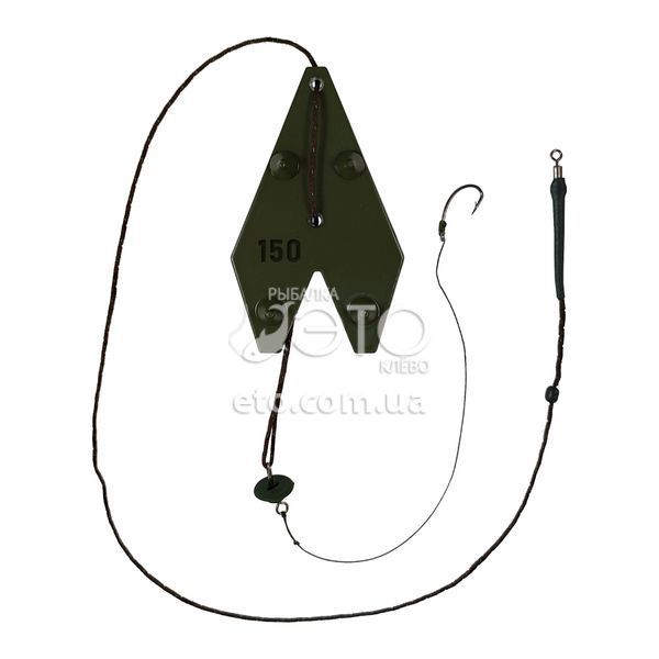 Макушатник Ласточка с грунтозацепами Mad Carp 150г