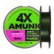 Плетений шнур Kaida Amunk 4X Super PE 150м &Oslash; 0.10 мм &mdash; 8.10 кг Зелений