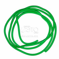 Кембрик силиконовый Ø 1,0x2,0мм (1 м) - флуоресцентный зеленый