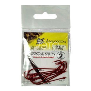 Крючки ANACONDA 10027 R № 2 HAYABE (9 шт)
