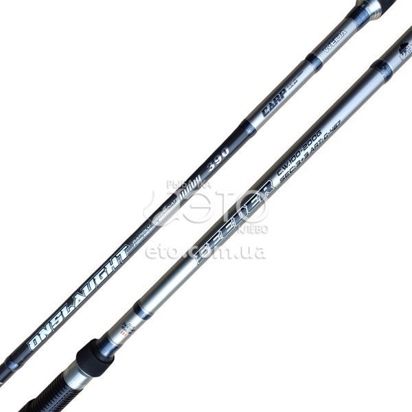 Коропово-фідерне вудилище 2в1 Weida Onslaught Carp Feeder (3.9м, 4Lb/100-200г) код: G-467-390
