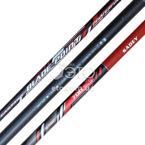 Болонське вудилище Sadey Blade Point Bolo 7м (15-40г) код: 322-7.0M