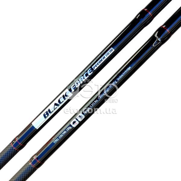 Фідерне Вудлище Weida Black Force Feeder 3.3/3.9м (60-180г) код: TF-01 330-390