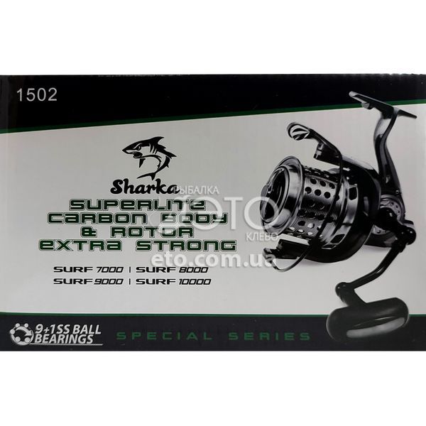 Катушка Shark Surf 9000 Carbon (9+1 BB)