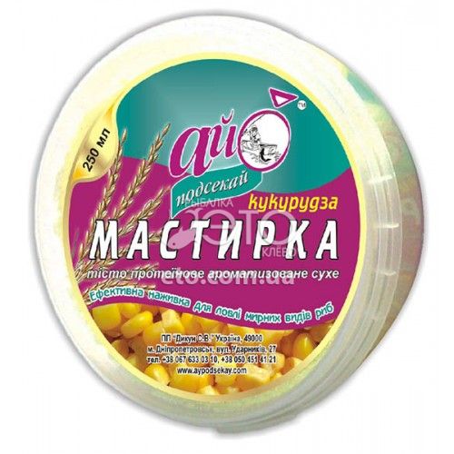 Мастырка сухая "Ай подсекай!" Кукуруза (100 г)