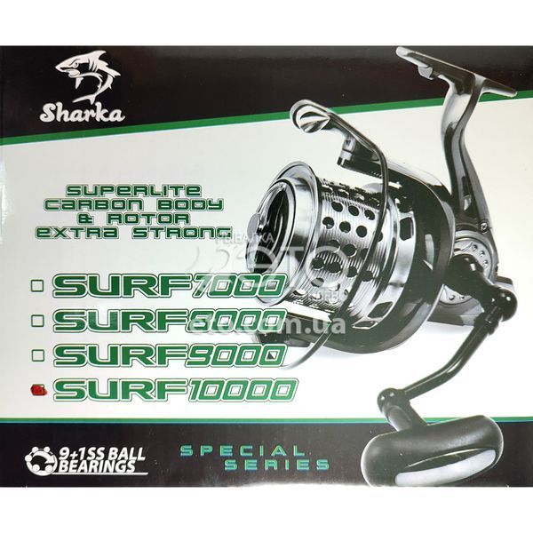 Катушка Shark Surf 10000 Carbon (9+1 BB)