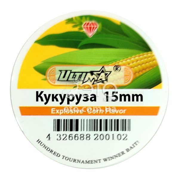 Силиконовые Плавающие Бойлы Бомбар "Коронавирус", попап приманка для рыбалки на карпа &Oslash;15 мм 35шт - Кукуруза
