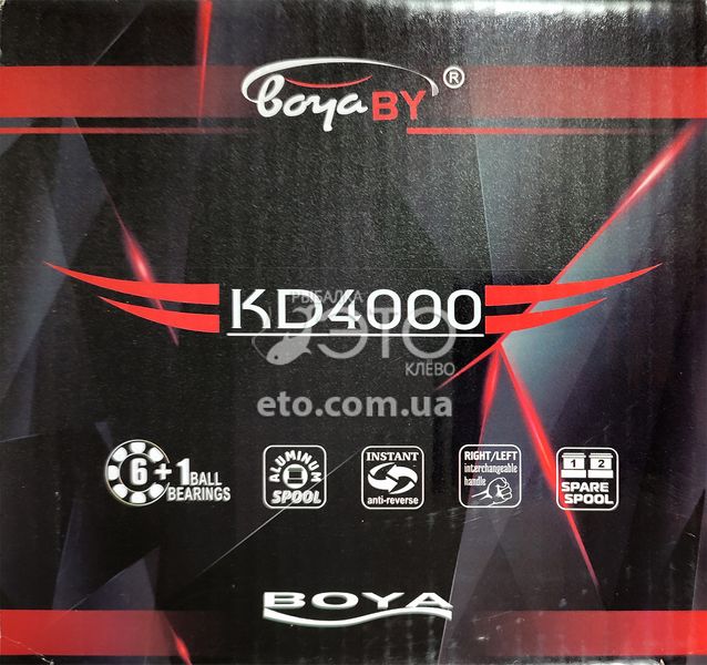 Катушка BoyaBy KD 4000 (6+1 BB)