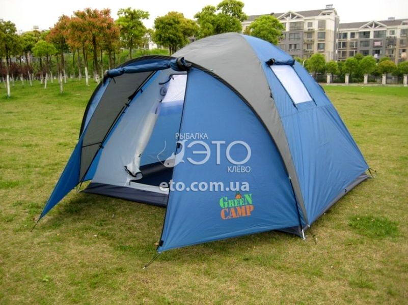 Палатка GreenCamp 1004 четырехместная