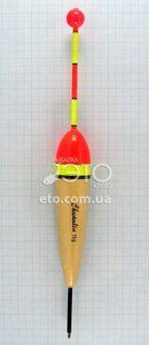 Поплавок CH-21-01 скользящий белый L=21cm (15 г)