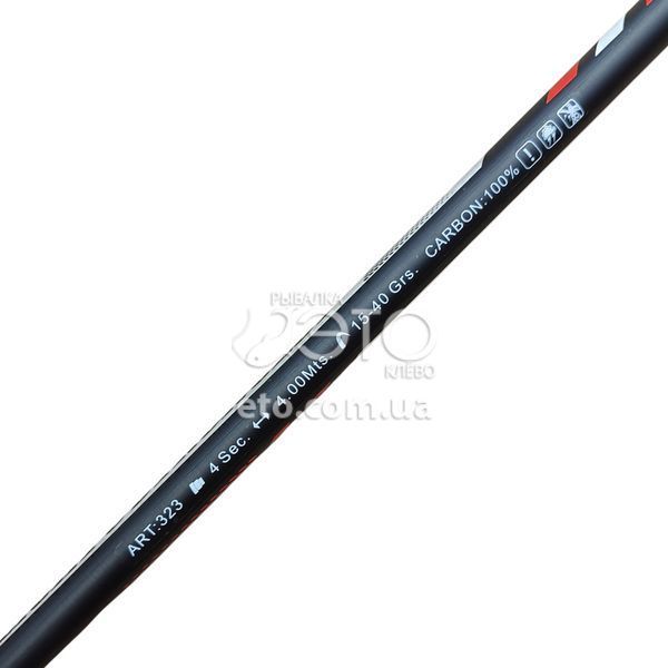 Махове вудилище Sadey Blade Point Bolo 4м (15-40г) код: 323-4.0M