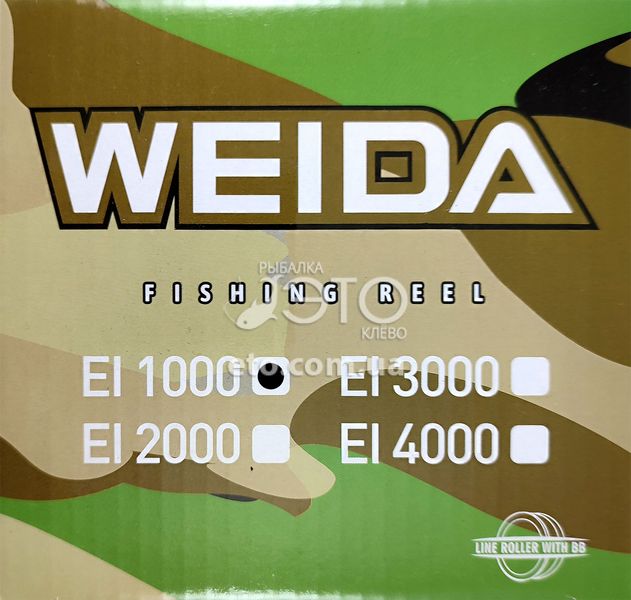 Катушка Weida EI 1000 (5+1 BB)