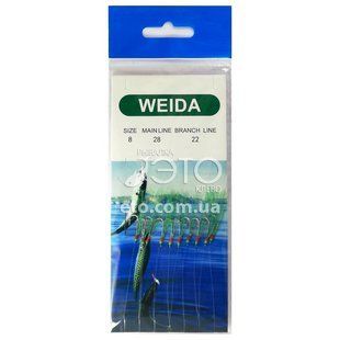 Самодуры WEIDA 8-28-22 (10 крючков)