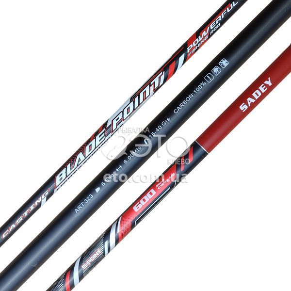 Махове вудилище Sadey Blade Point Bolo 6м (15-40г) код: 323-6.0M