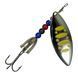 Блесна вращающаяся Weida Long Blade Vibrax №5 silver + yellow