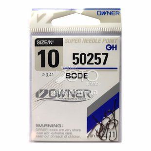 Крючки OWNER 50257 №10 (11шт.)